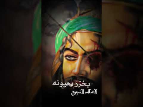 شال الطف بيده عباس الامام العباس