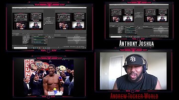Anthony Joshua Destroying The Heavy Bag Good Movement Powerful combinations He is Ready for Pulev