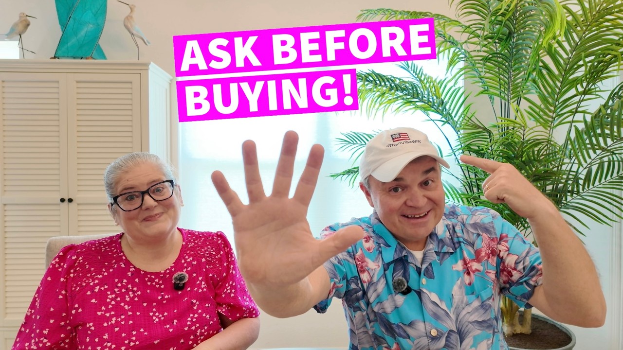 Five Questions You Should Ask! Buying a RESALE Home The Villages, FL