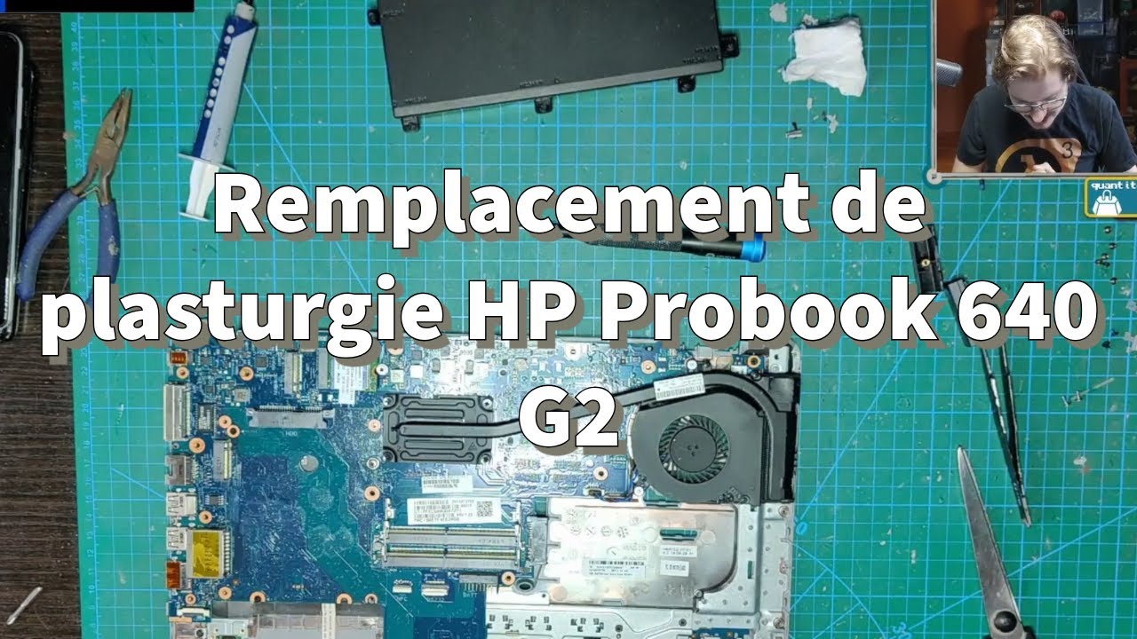 Plasturgie de dessous pour HP Probook 450 G2