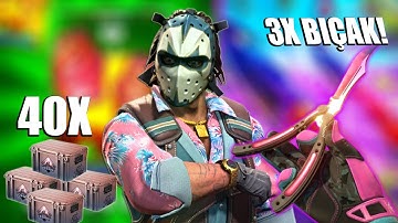 40 KASADA 3 BIÇAK REKOR!| BIÇAK HEDİYELİ!