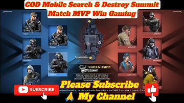 cod mobile summit match mvp win gaming | cod mobile gameplay
