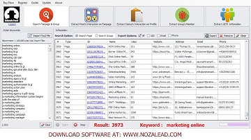 facebook data extractor 2020