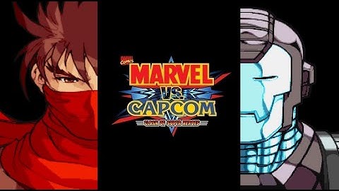 Marvel vs Capcom | Duo Team Attack | Strider Hiryu & War Machine
