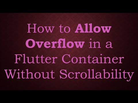 How to Allow