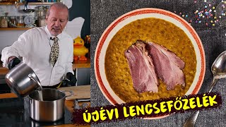 Lajos-féle újévi LENCSEFŐZELÉK 🍀✨
