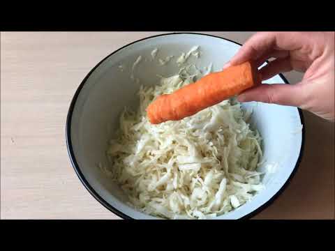 კომბოსტოს მჟავე რუსულად