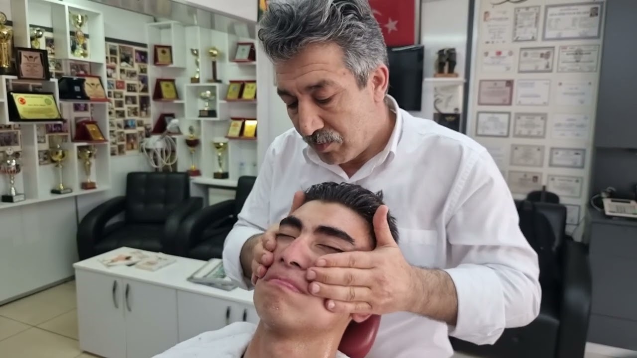 REMOVE DEAD SKIN ON YOUR FACE WITH AMAZING GEL PEELING!FRACTIONAL HAIR WASH WITH LOTS OF FOAM