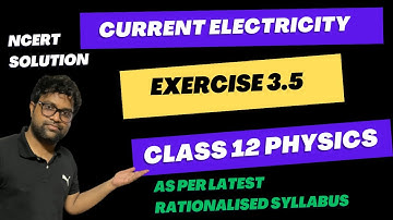 Exercise 3.5 Class 12 Physics NCERT Solution