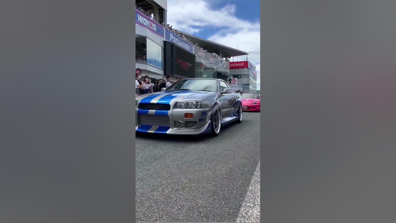 Nissan r34 Форсаж азотная продувка