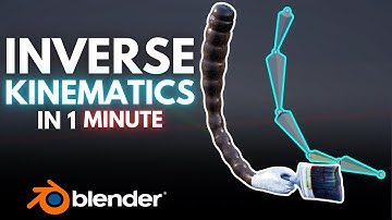 Create Inverse Kinematics in Blender in 1 Minute!