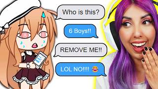 Got added in a random Group Chat with 6 Boys?! (Gacha Life Mini Movie) by Yammy 127,482 views 2 weeks ago 33 minutes