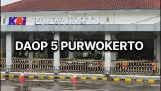 SUARA NADA KEDATANGAN DI STASIUN STASIUN KERETA DAOP 5 PURWOKERTO