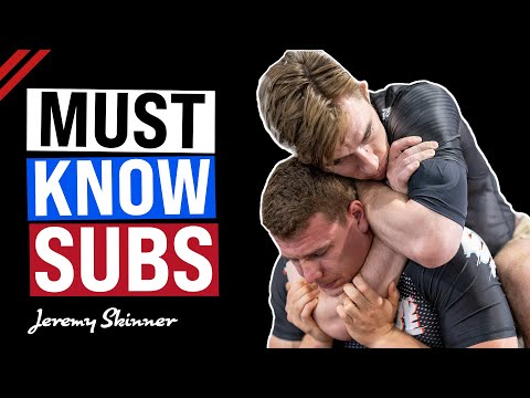 The first five submissions you MUST know | Jiu-Jitsu Basics