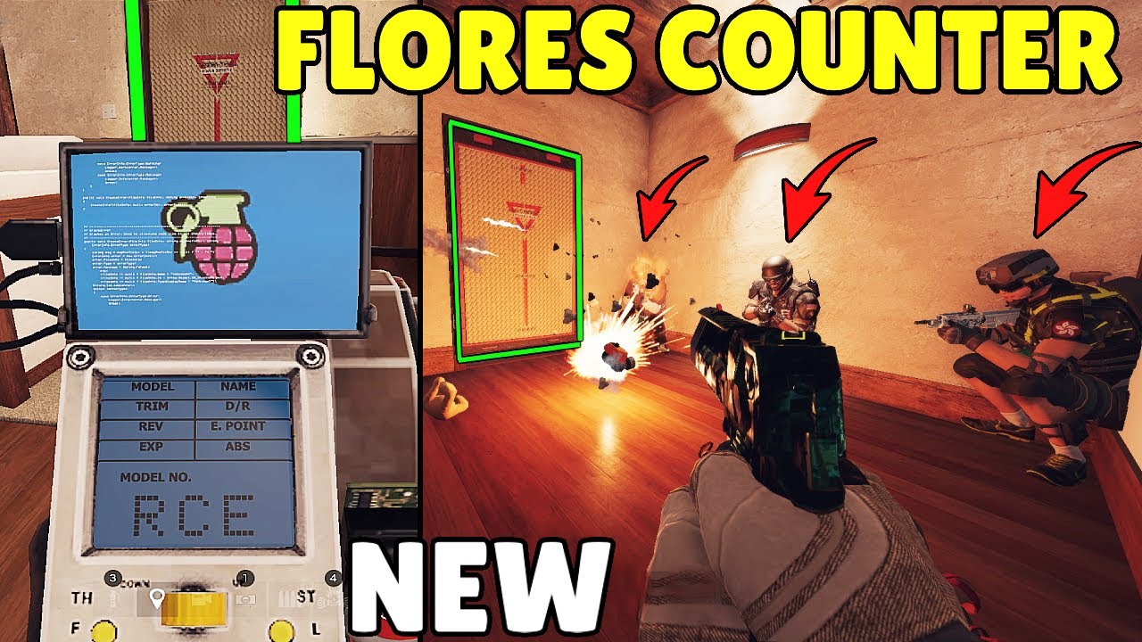 FLORES is The *BEST COUNTER* To This Strat - Rainbow Six Siege Crimson Heist