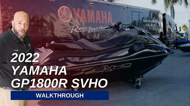 2022 Yamaha GP1800R SVHO Reveal | Walkthrough | Jet Ski of Miami & Fisherman's Boat Group