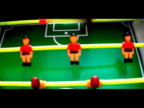Настольный футбол. Распаковка игрушек.Table football. Unpacking toys.