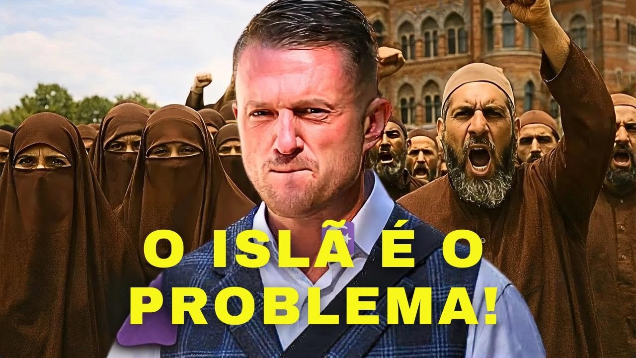 Mesa de islâmicos fica surpresa com atitude inesperada de Tommy Robinson!
