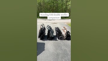 Standing fold comparison of FOUR compact doubles! Bombi, Baby Cruiser, Strolee, & Zoe
