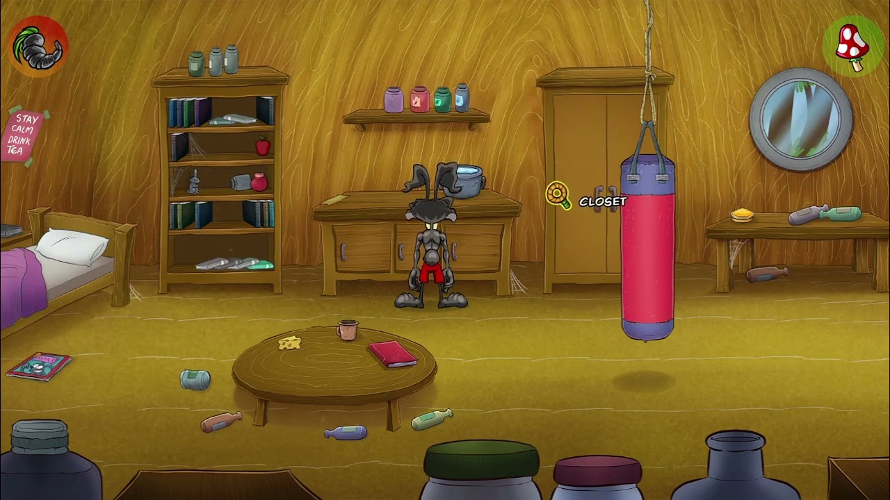 Mutants Ate My Carrots [cartoonish point-and-click game]