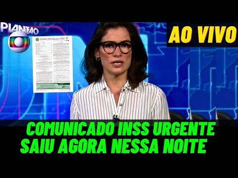 SAIU HOJE! EM PLENO SÁBADO A NOITE, NOVO COMUNICADO IMPORTANTE PARA OS APOSENTADOS E PENSIONISTAS.