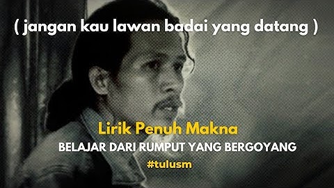 LAGU PENUH MAKNA | Belajar dari rumput yang bergoyang ( jangan kau lawan badai ) 