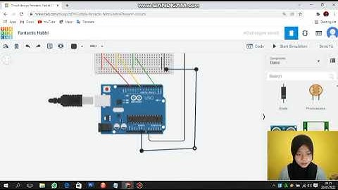Rangkaian project lampu taman otomatis dengan sensor LDR berbasis Arduino - Ummy khulsum
