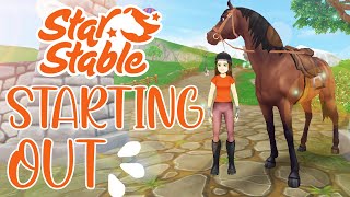 Beginners Guide To Starting Star Stable | STARTING a NEW #Starstable Account screenshot 1