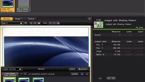 CV-X Machine Vision System: Import/Export Files Using a SD Card