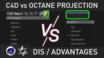Silverwing: I wish I knew this! Octane Projection vs C4D Projection