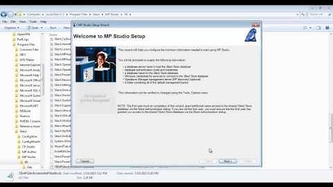 How to install MP Studio