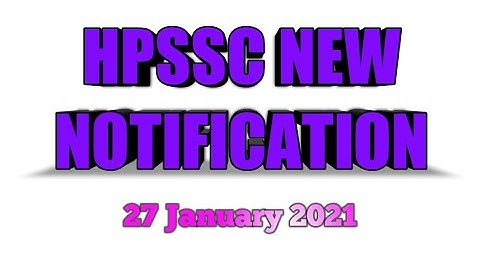 Hpssc Hamirpur ने इन दो पोस्ट कोड के लिए जारी की Roll No. List ||Hpssc New Notification 2021 ||HP