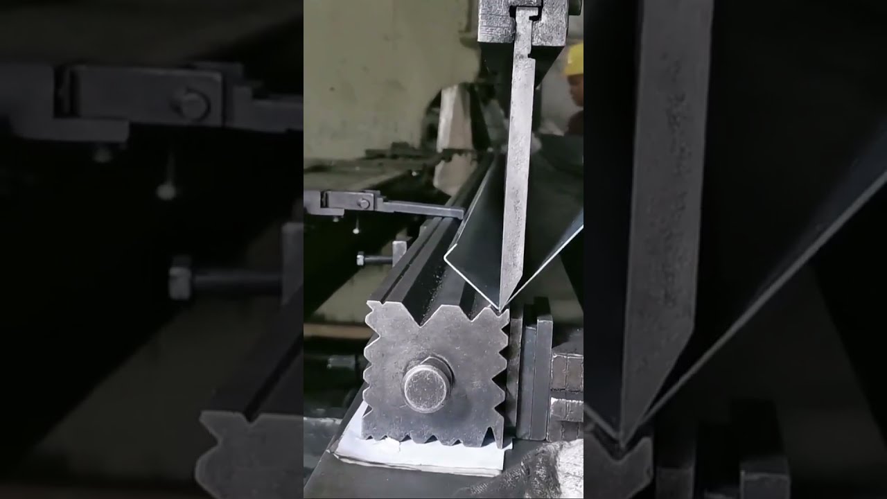 Mastering Complex Folding Shapes Bending Thin Steel Sheets With A Press Machine
