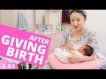 Japan Hospital Food & Life after Giving Birth Ep.03