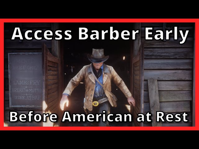 Does this barber shop do a full Brazilian . asking for a friend : r/RDR2