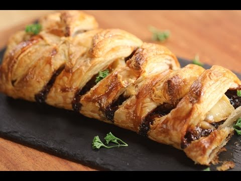 Caramelized Onion and Cheese Puff | Chef Sanjeev Kapoor