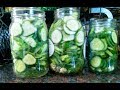 Garlic Dill Refrigerator Pickles- Super Simple Recipe