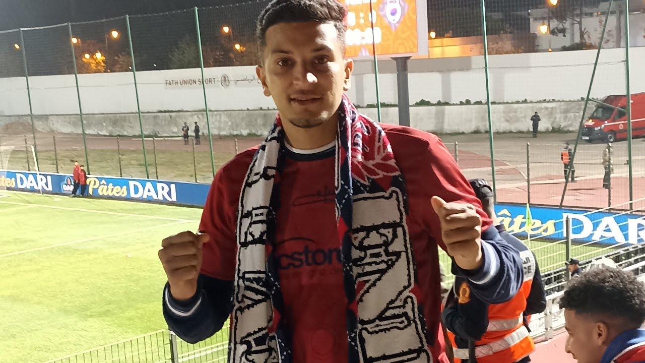 فيراج شارك يحترق 💙❤️ في مبارات المحمدية وتيفو من كوكب أخر ♥️