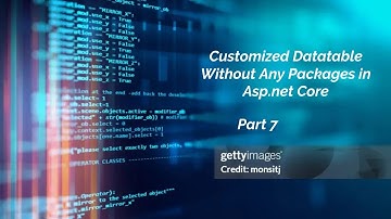 Customized DataTable  In Asp .Net Core (Arabic - بالعربي) - Apply Ordering