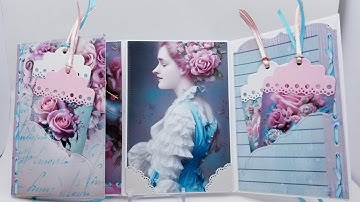 Scrapdiva designs File Folder Mini Album project share @ScrapDiva29