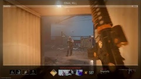 CoD MW2 Shipment - Grind - OUCH! Low Blow Final Kill 😳 - Singularity (M4) Assault Rifle Blueprint!