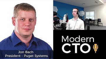 Modern CTO Podcast Live With Jon Bach - President of Puget Systems