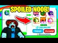 😱 This *SPOILED NOOB* BEGGED For PETS AND THIS HAPPENED... | Pet Simulator X