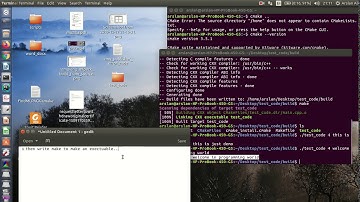 How to compile and run C++ code using CMake on Ubuntu Linux