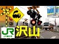 【踏切】ツブ沢山踏切　ＪＲ五日市線　武蔵増戸～武蔵五日市