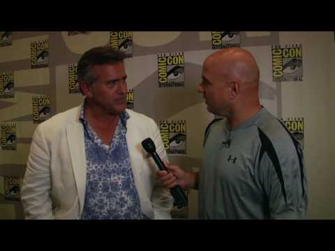 Bruce Campbell interview for Burn Notice at Comic Con 2010