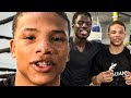 Mayweather protege curmel moton seconds after sparring richardson hitichins details good work