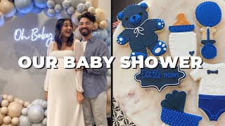 VLOG | OUR BABY SHOWER + A BABY CLOTHING HAUL