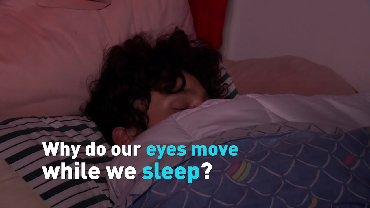 Why do our eyes move while we sleep? 