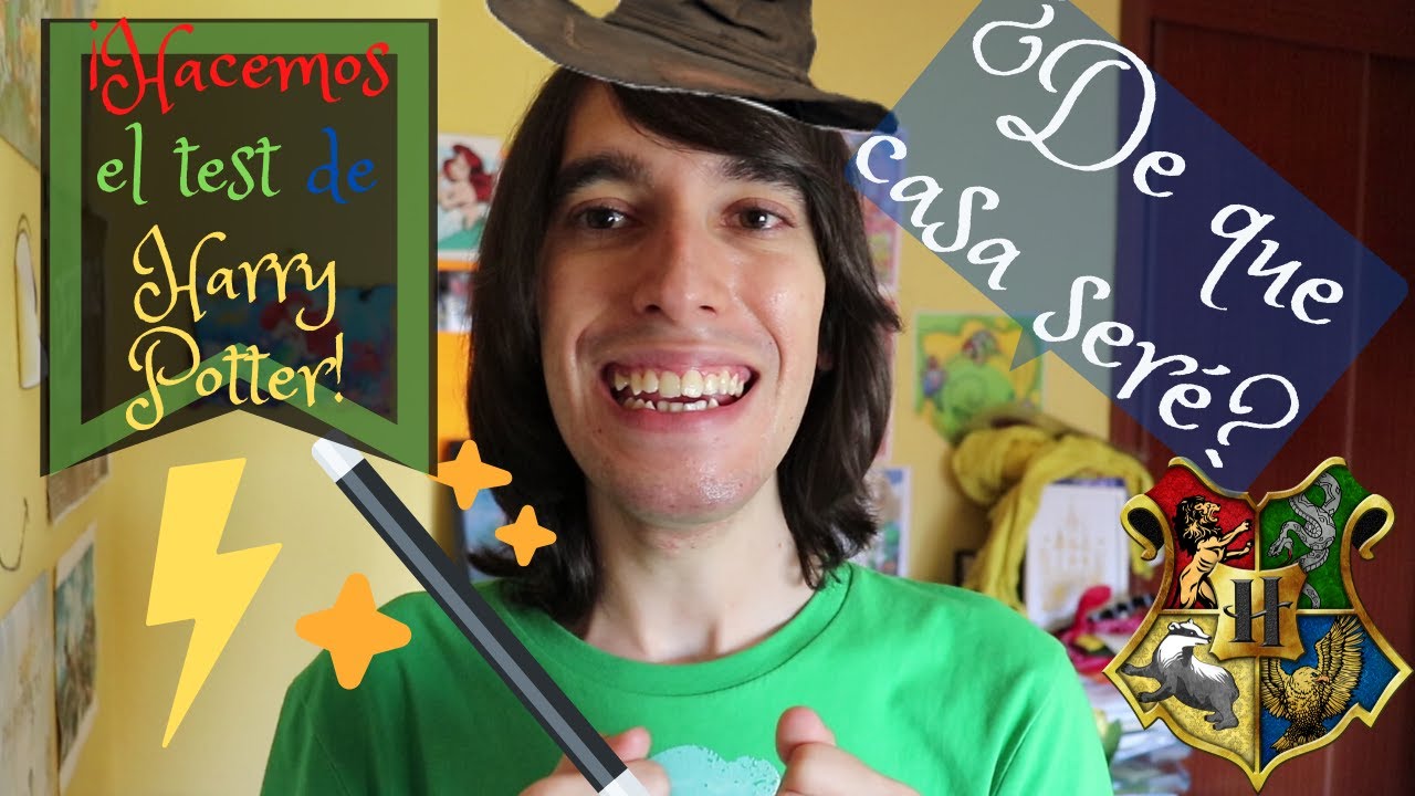 Test de Harry Potter ¿De que casa soy? YouTube